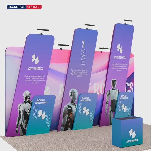 Portable Exhibit Display 6m x 3m - Model 19
