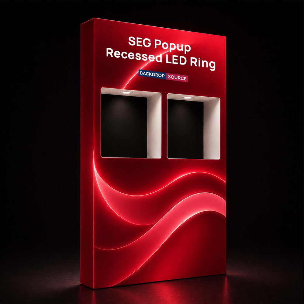 SEG Popup - Internal Showcase with Recessed Led Ring