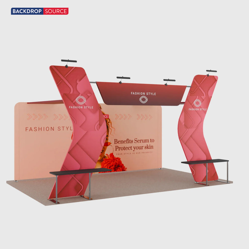 Portable Exhibit Display 6m x 3m - Model 17