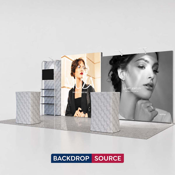 3m x 6m Modular Exhibition Display Kit – Model 1