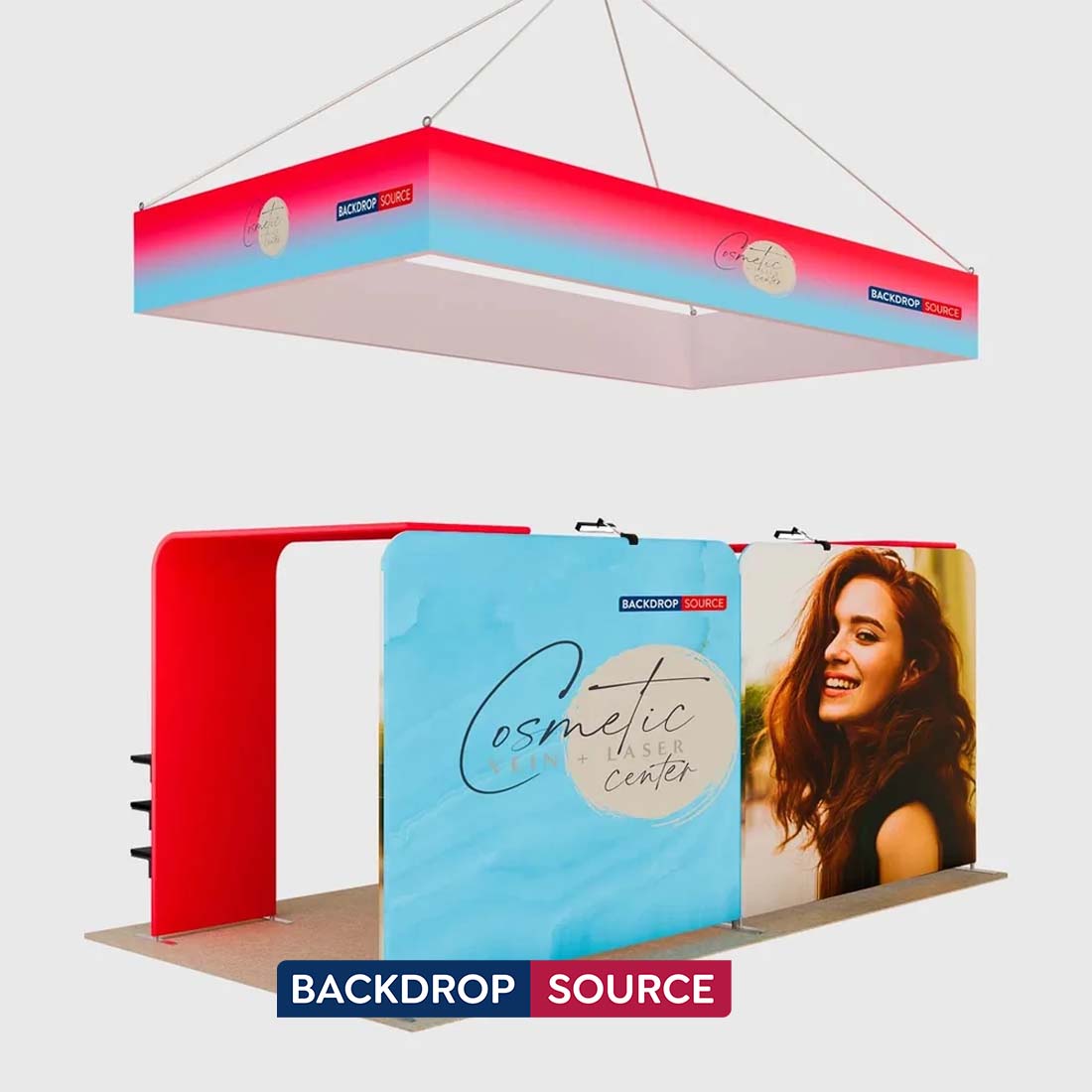 Portable Exhibit Display 3m x 6m - Model 15