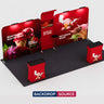 Portable Exhibit Display 3m x 6m - Model 16