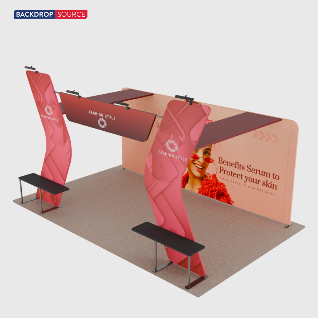Portable Exhibit Display 6m x 3m - Model 17