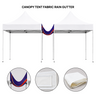 Canopy Tent Fabric Rain Gutter