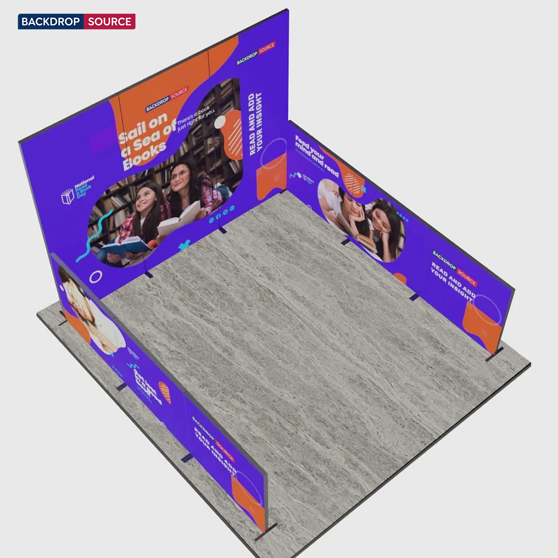 Foldable SEG Exhibition Display - Model 3