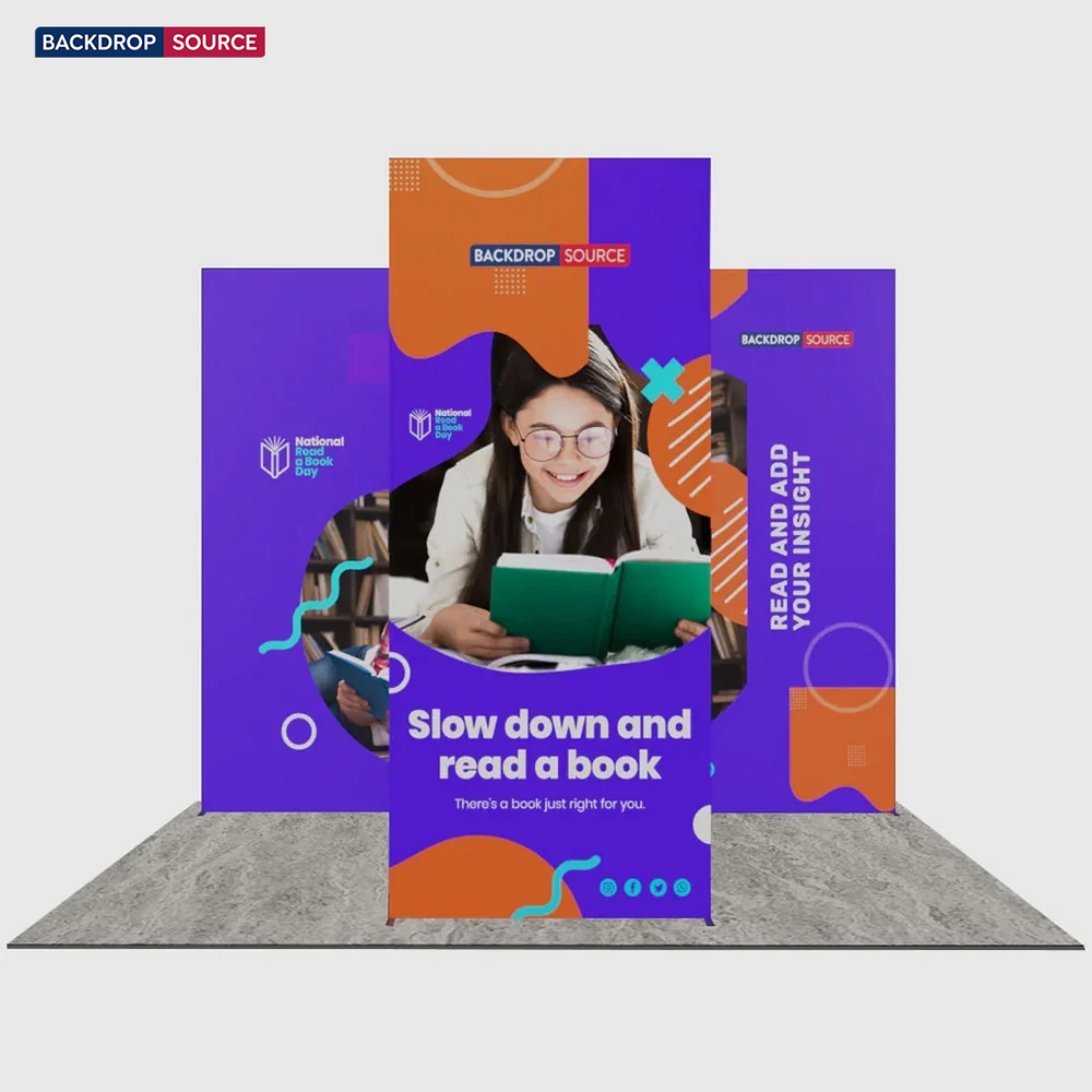 Foldable SEG Exhibition Display - Model 4