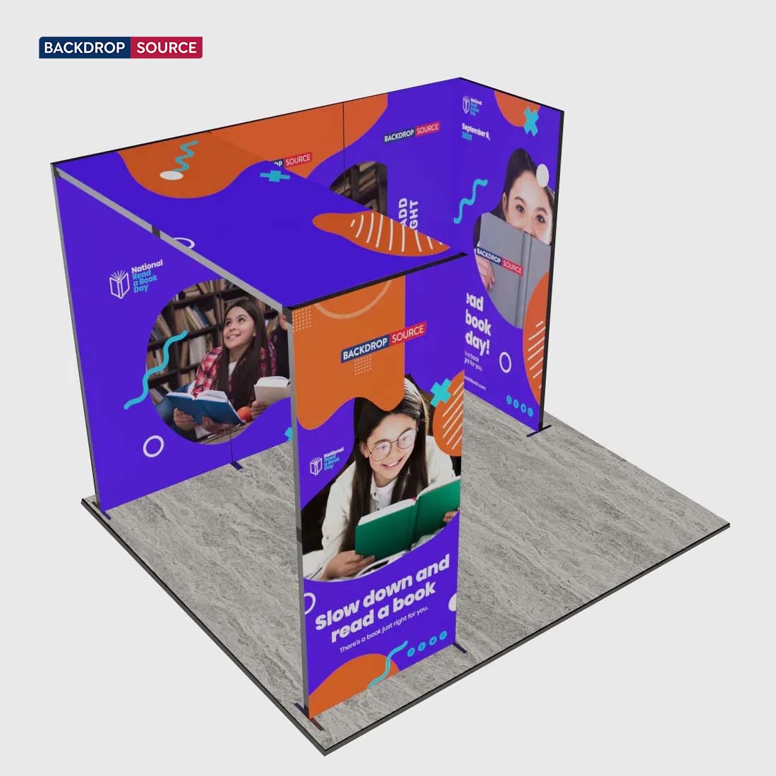 Foldable SEG Exhibition Display - Model 2