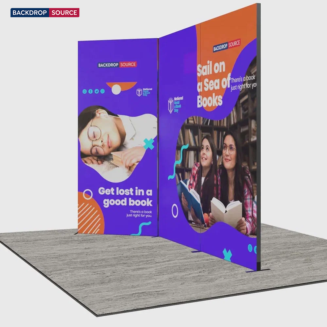 Foldable SEG  Exhibition Display - Model 9