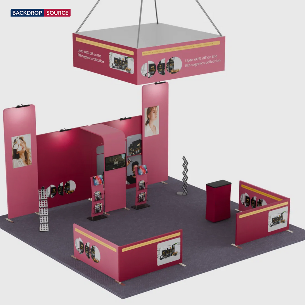 Modular Booth Kits 6m x 6m - Model 07