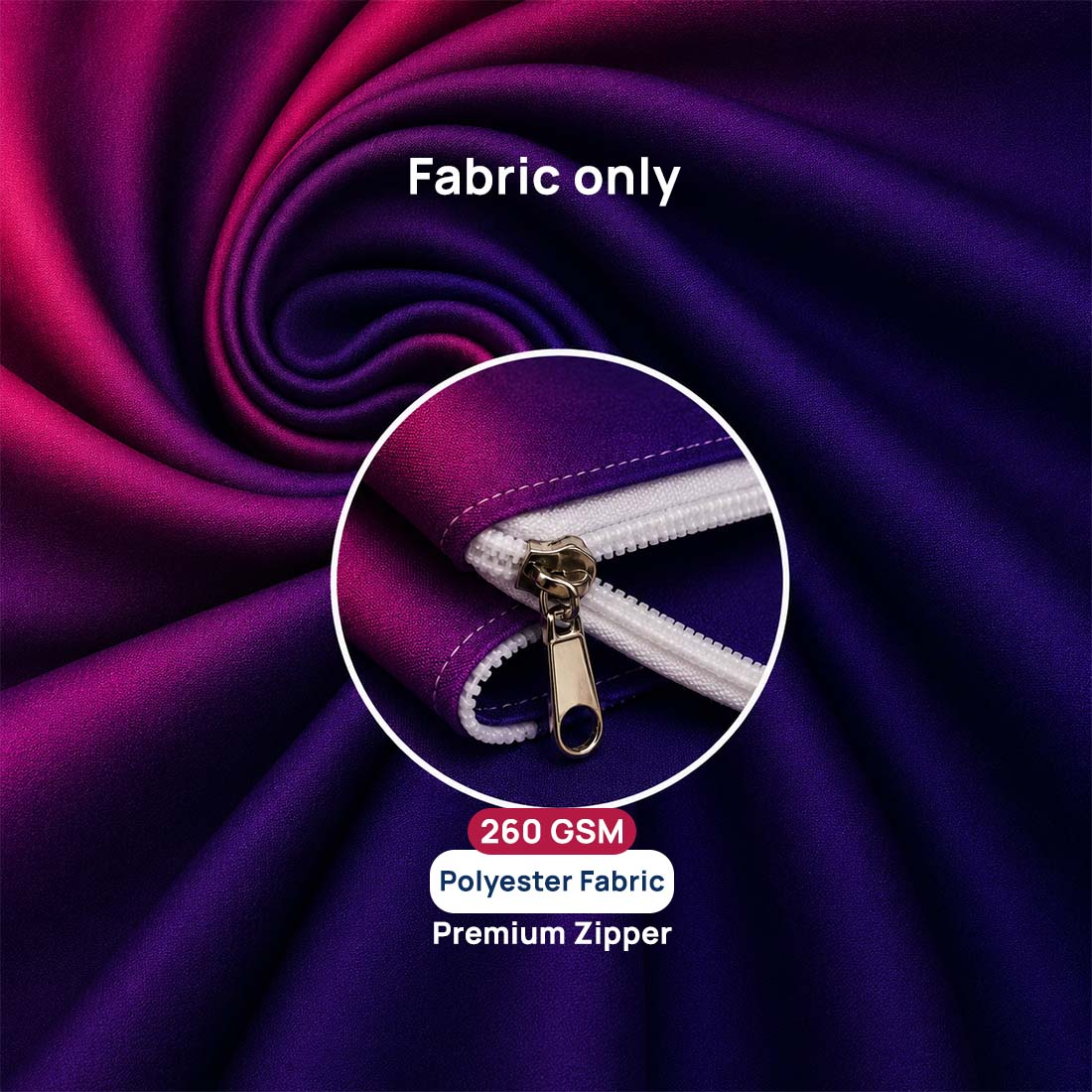 Portable Fabric Display Shelves