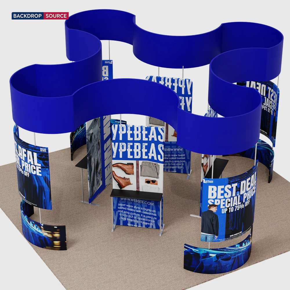 Modular Booth Kits 6m x 6m - Model 14