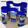Modular Booth Kits 6m x 6m - Model 14