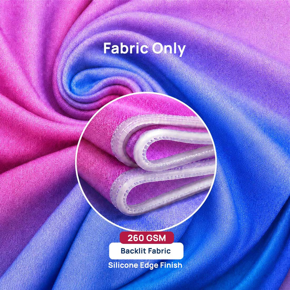 SEG Fabric Media Wall - 1m W x 2m H