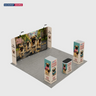 Modular Booth Kits 6m x 6m - Model 18