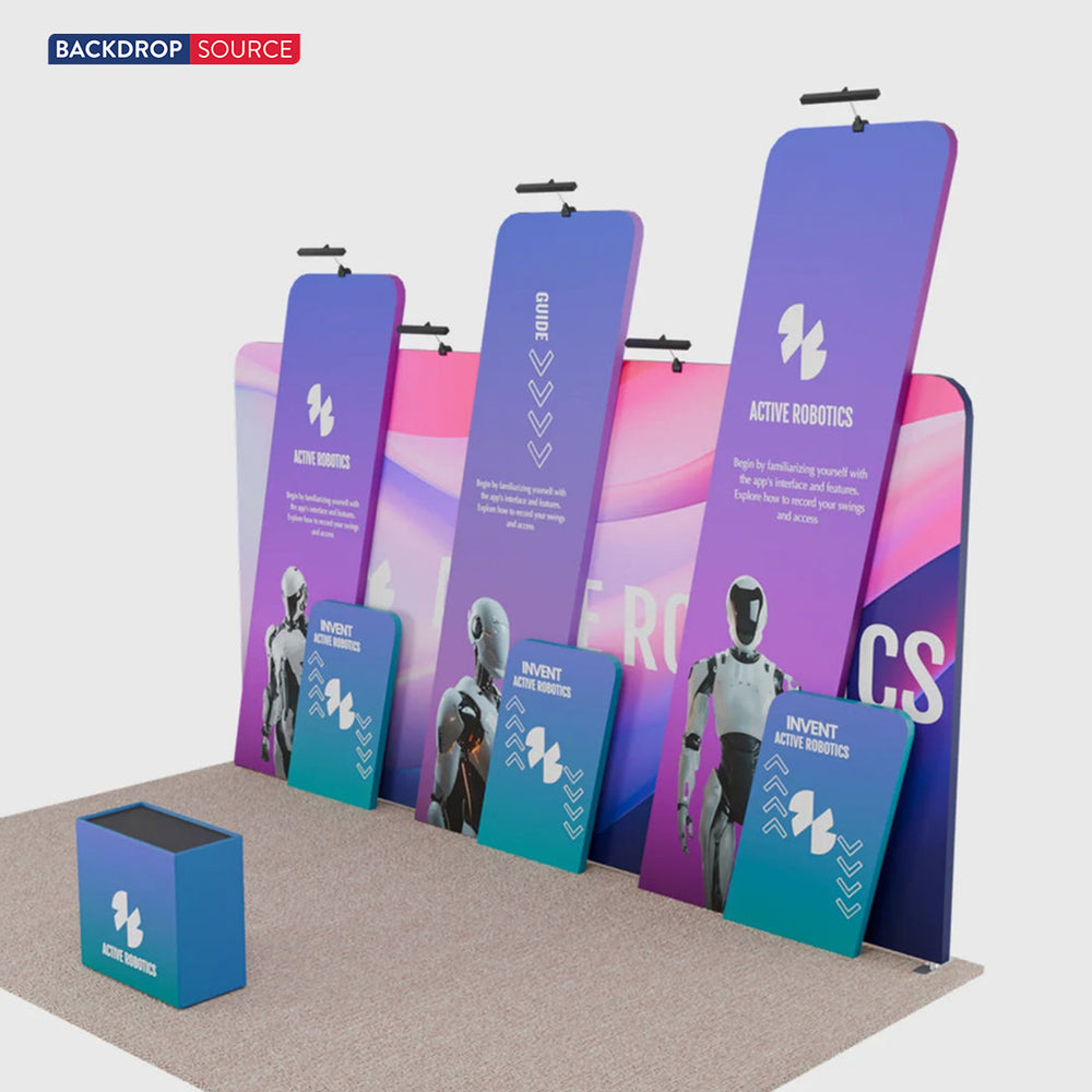 Portable Exhibit Display 6m x 3m - Model 19