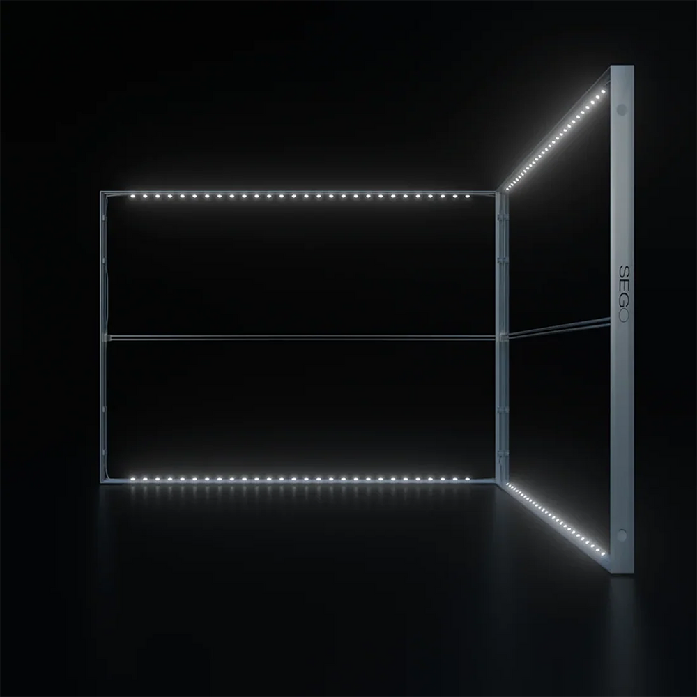 SEGO Backlit Booth 3m x 3m - Model 4