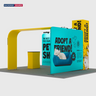 Modular Booth Kits 6m x 6m - Model 01