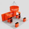 Modular Booth Kits 6m x 6m - Model 09