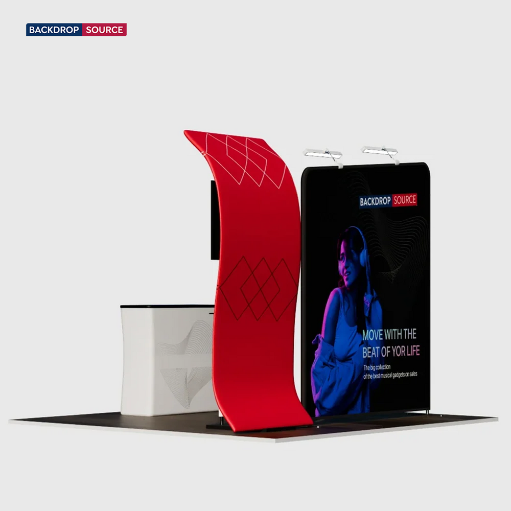 Portable Exhibit Display 3m x 3m - Model 12