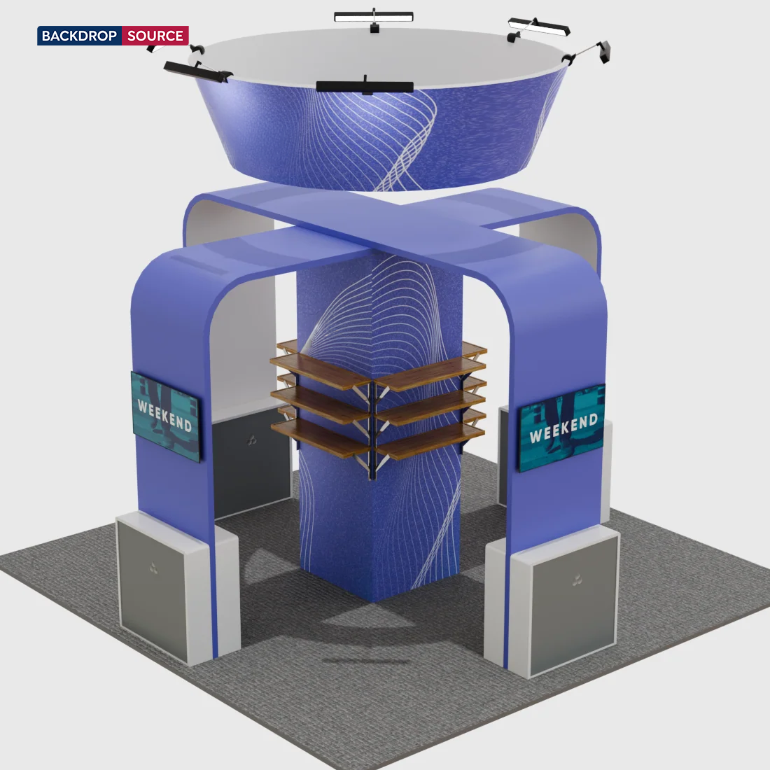 Modular Booth Kits 6m x 6m - Model 03