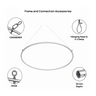 Sky Tube Ellipse Hanging Banner