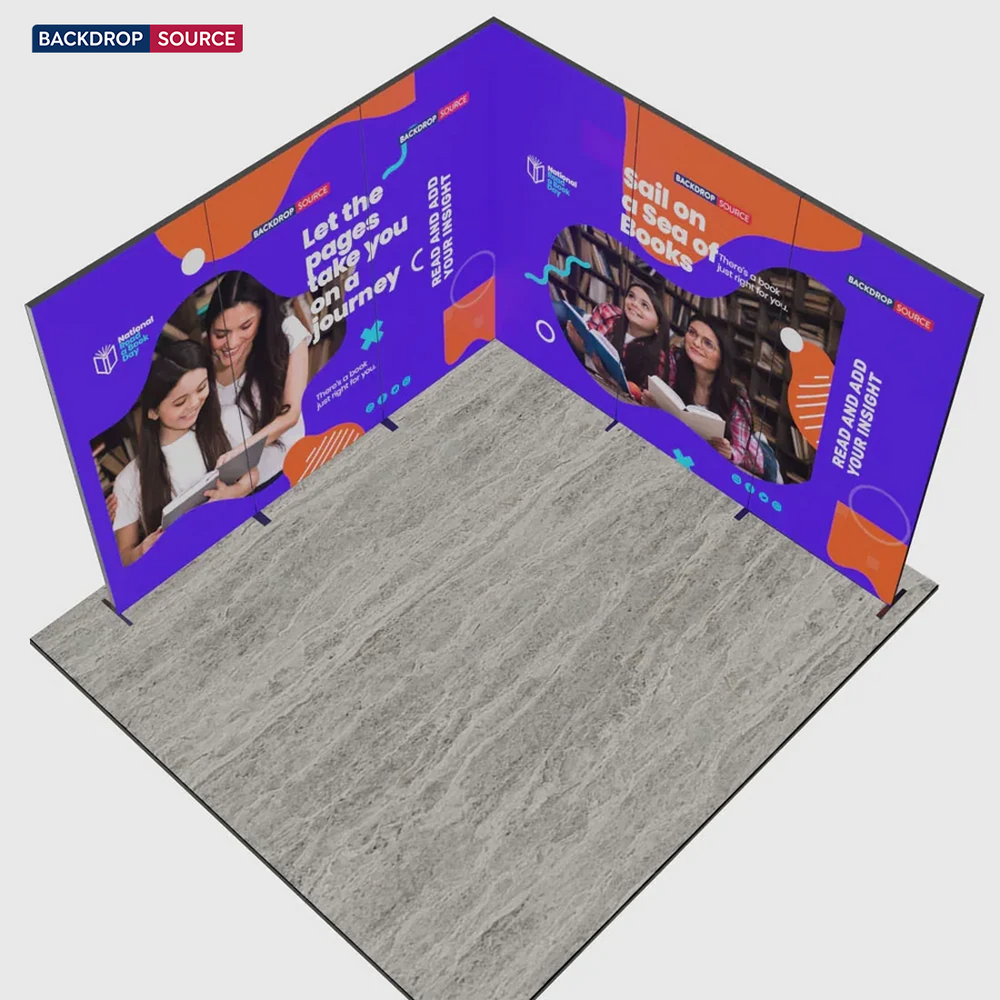 Foldable SEG  Exhibition Display - Model 5