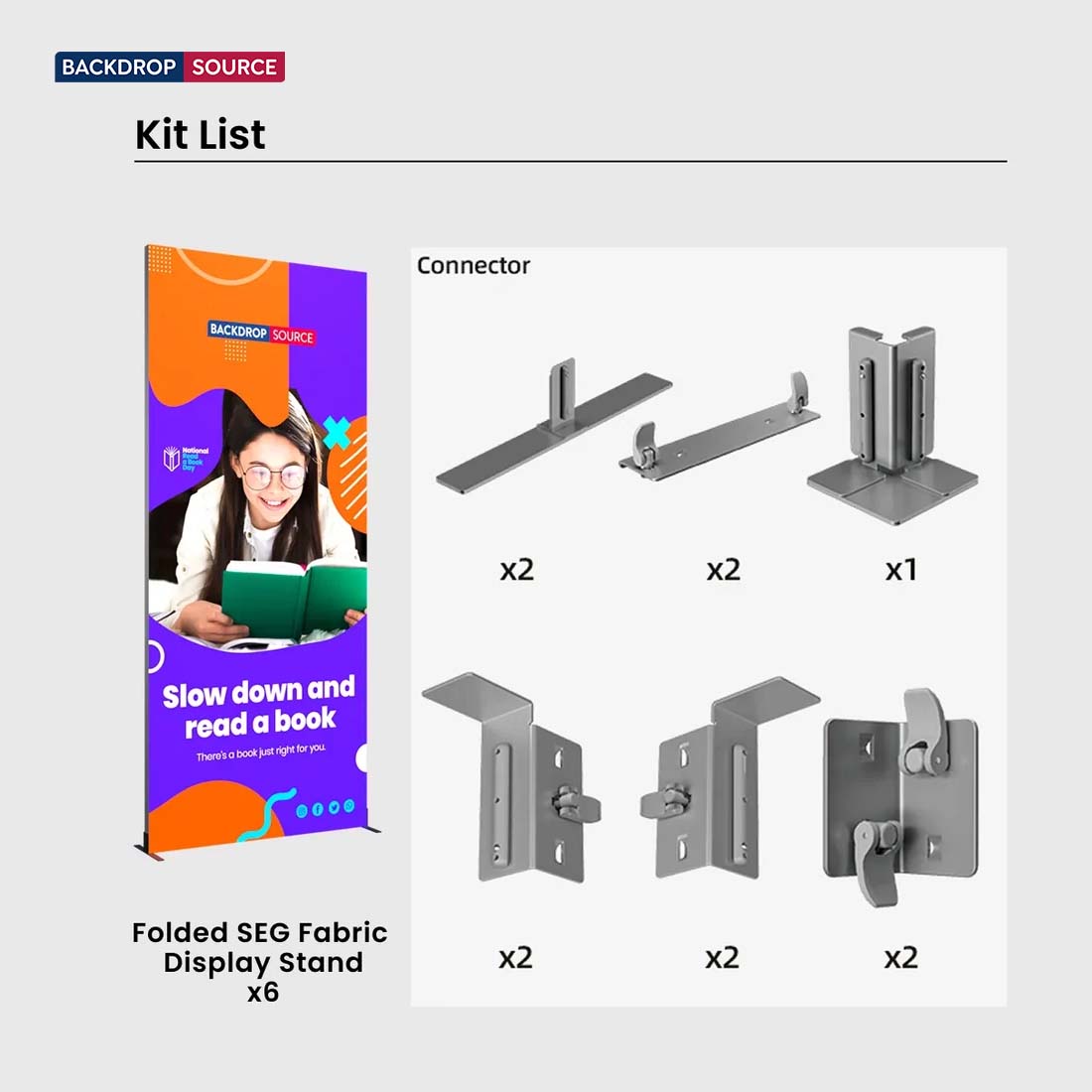 Foldable SEG Exhibition Display - Model 2