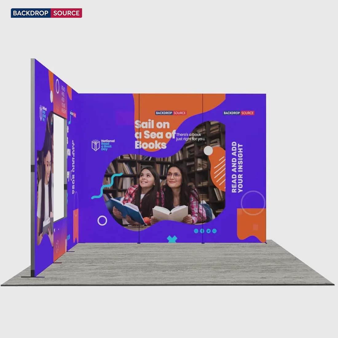 Foldable SEG  Exhibition Display - Model 12