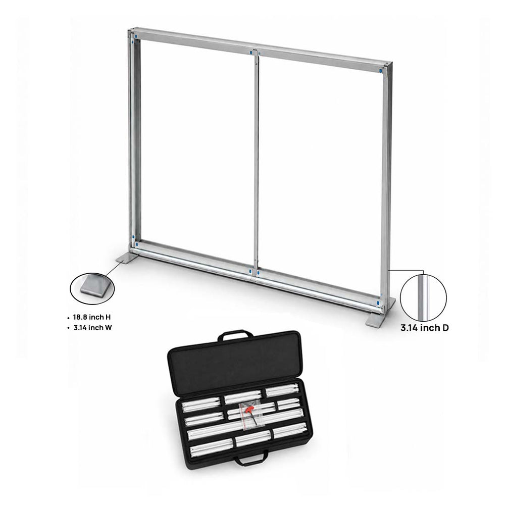 Non-Backlit SEG Fabric Media Wall - 2.5m W x 2.5m H