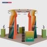 Modular Booth Kits 6m x 6m - Model 13