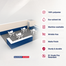9x6m SEG Backwall Booth Kit with Lockable Storage Room & Counter