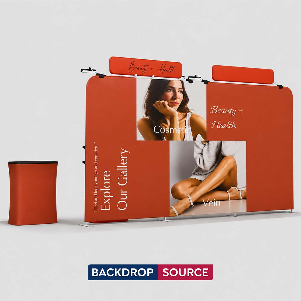 Portable Exhibit Display 3m x 6m - Model 12