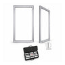 Wall-Mounted SEG Fabric display - 60mm Depth