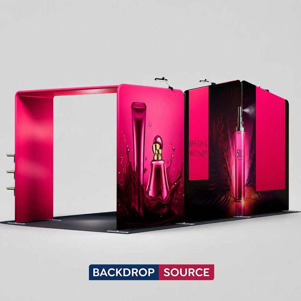 Portable Exhibit Display 3m x 6m - Model 18
