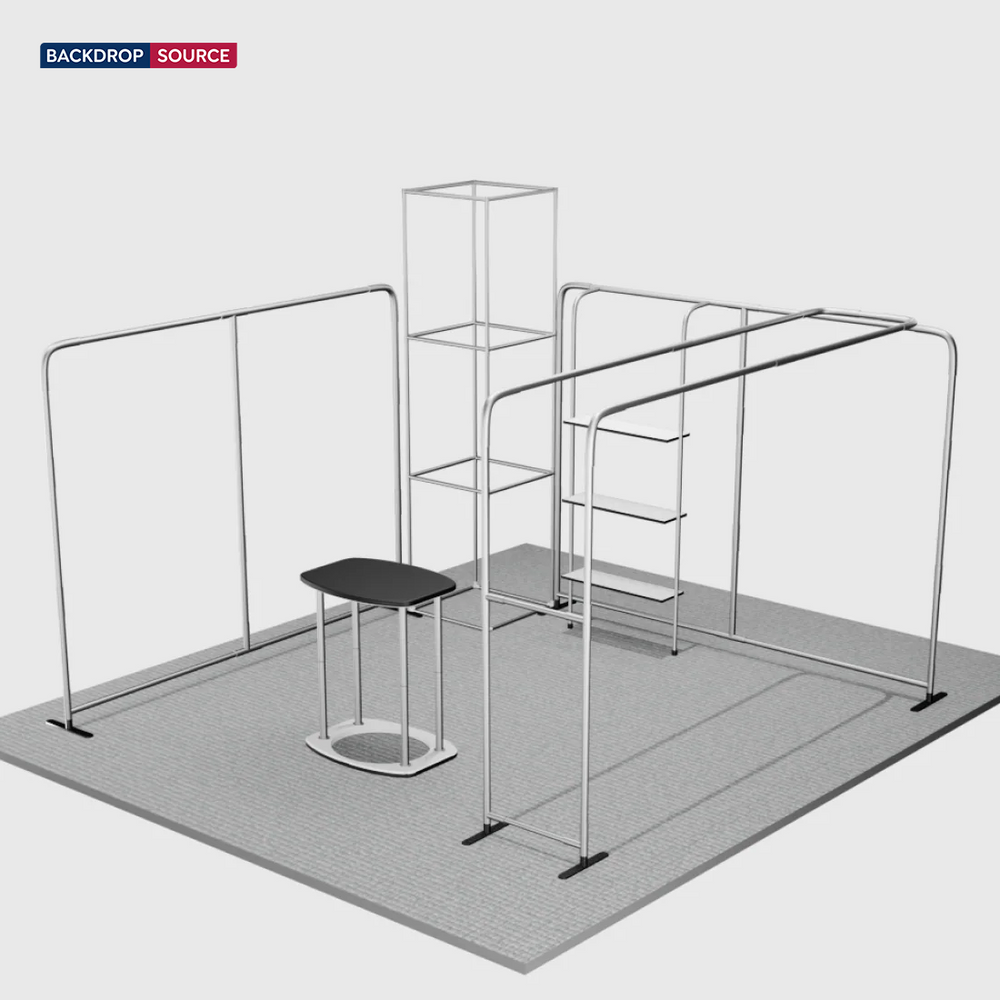Modular Booth Kits 6m x 6m - Model 01