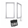 Wall-Mounted SEG Fabric display - 40mm Depth
