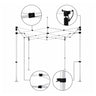 Canopy Tent Frames – Aluminium Pop-Up Frames