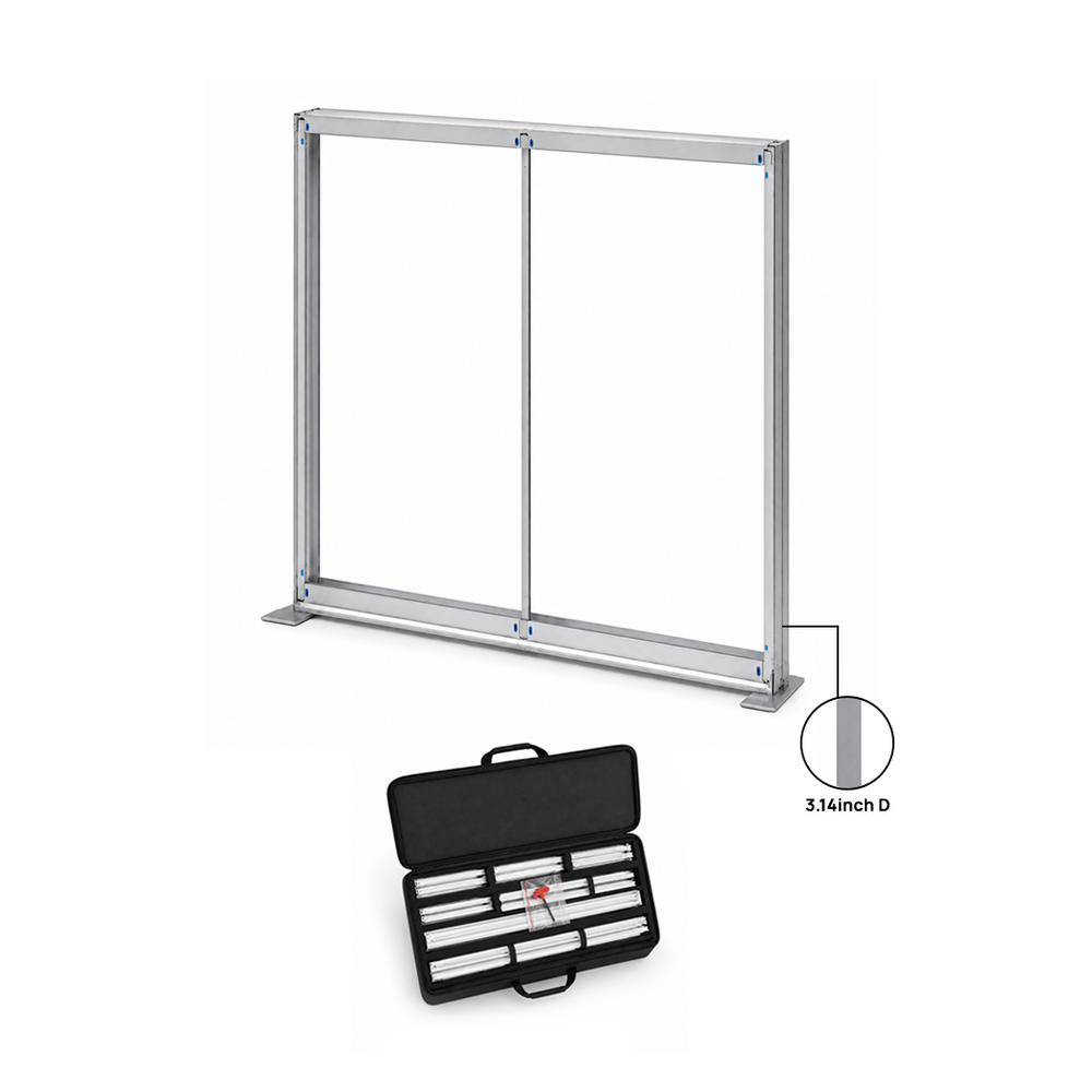 Non-Backlit SEG Over Size Fabric Display - 3m W x 4m H