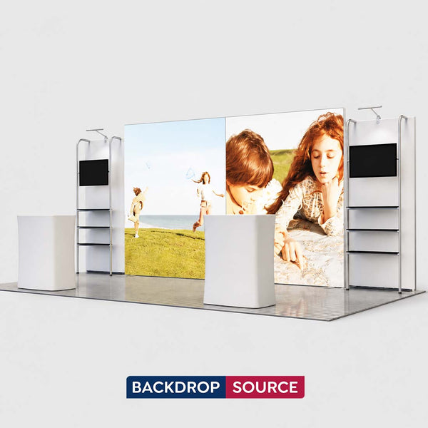 3m x 6m Modular Exhibition Display Kit – Model 7