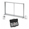 Non-Backlit SEG Fabric Media Wall - 3m W