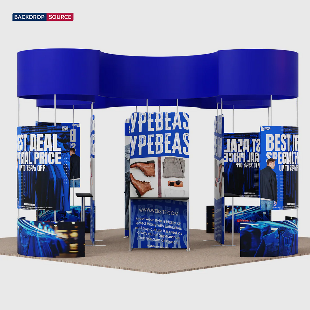 Modular Booth Kits 6m x 6m - Model 14