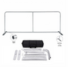 Small Portable Straight Fabric Backdrop - 3m W x 0.9m H