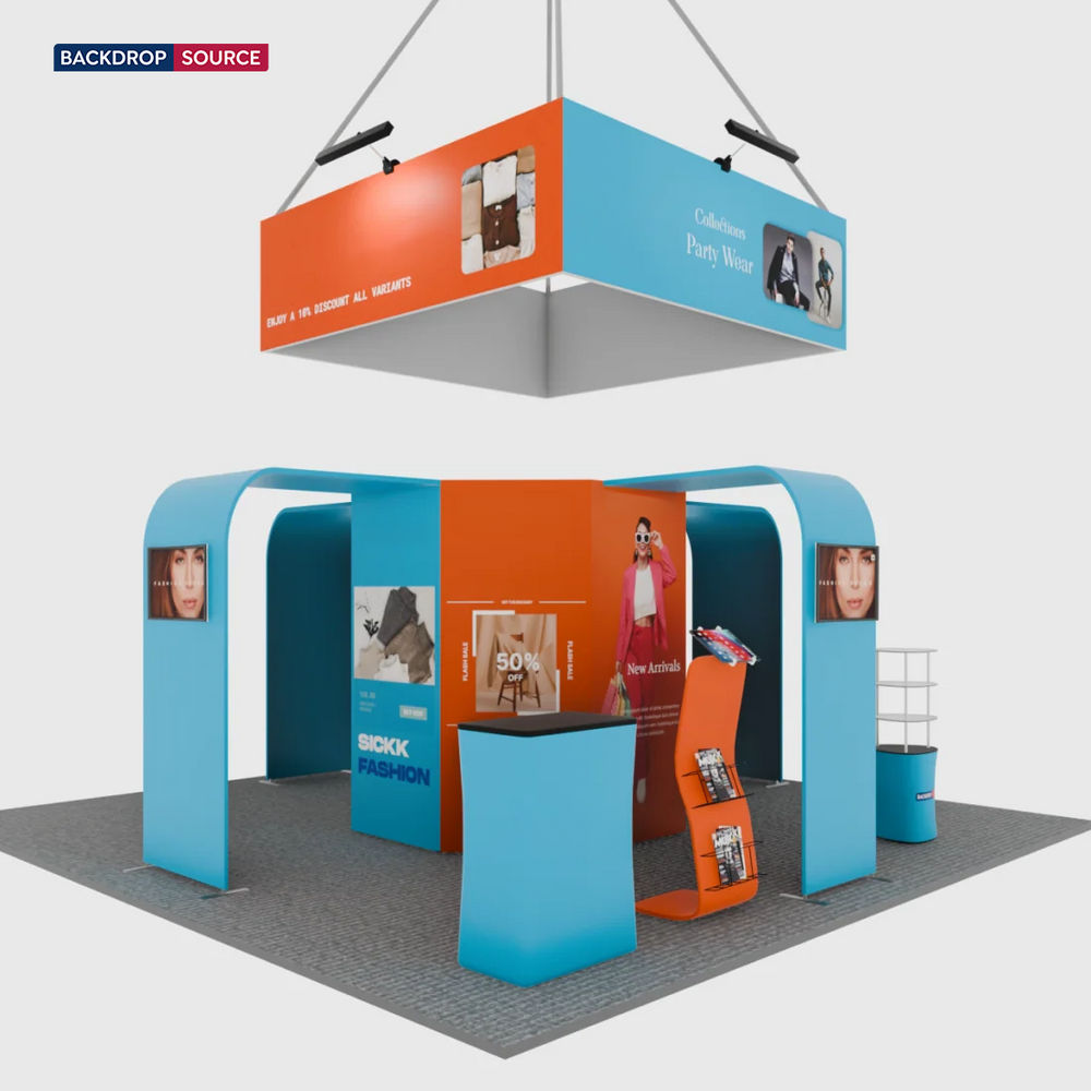 Modular Booth Kits 6m x 6m - Model 02