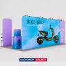 Portable Exhibit Display 3m x 6m - Model 14