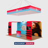 Portable Exhibit Display 3m x 6m - Model 15