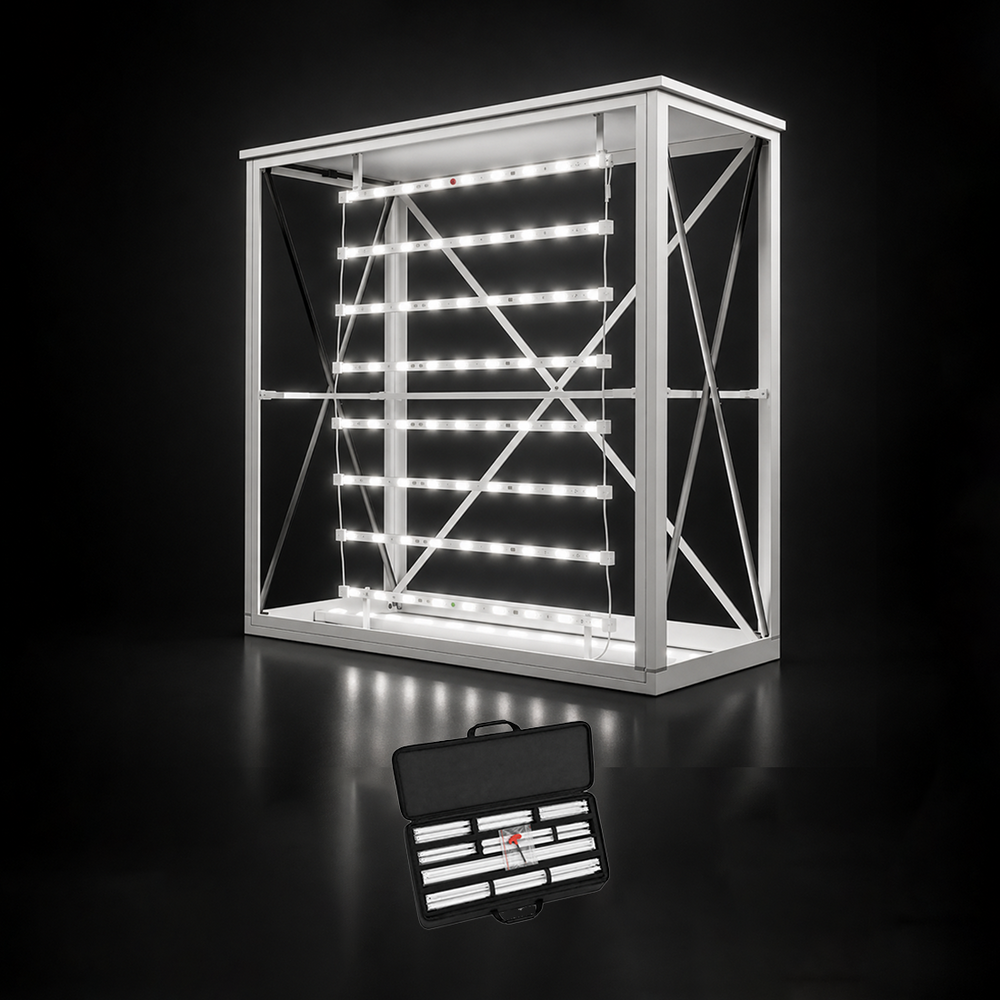 SEG Fabric Backlit Pop Up Counter