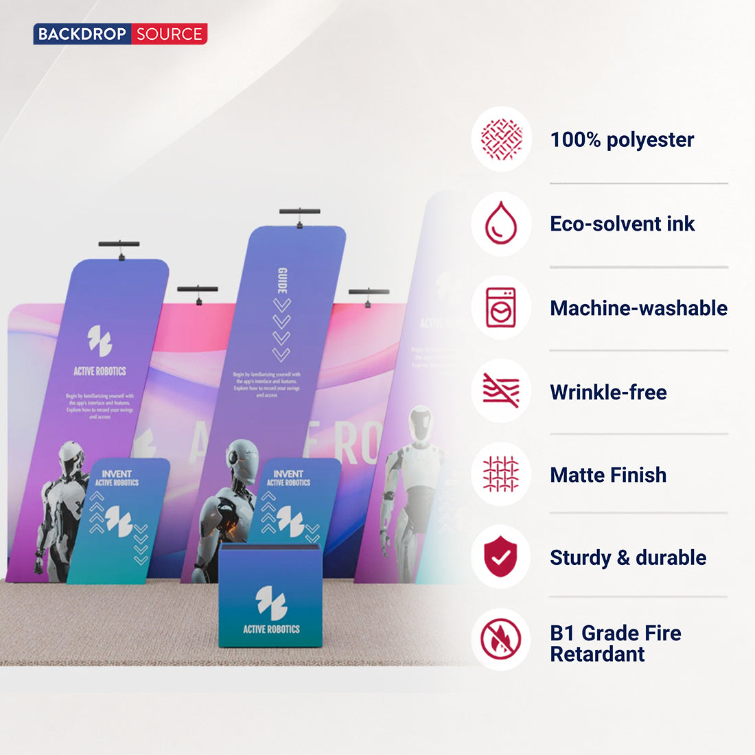 Portable Exhibit Display 6m x 3m - Model 19