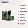 3x3m Booth Kit with S-Curve Wall & Sloped Arch, Counter & TV