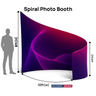 Spiral Backdrop for Photo Booths