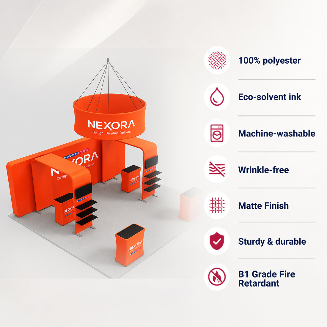 Modular Booth Kits 6m x 6m - Model 09